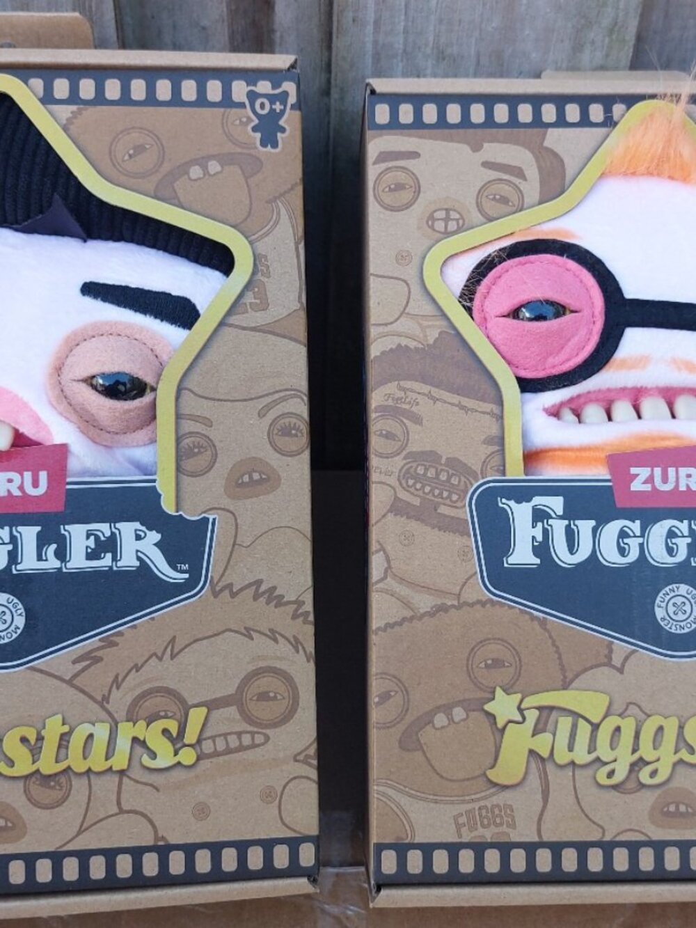 NEW Fuggler Zuru Complete Set of 5 Fuggstars Swift, Malone, Elvis, Jordan, Ed - Picture 2 of 5